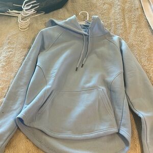 Blue hoodie
